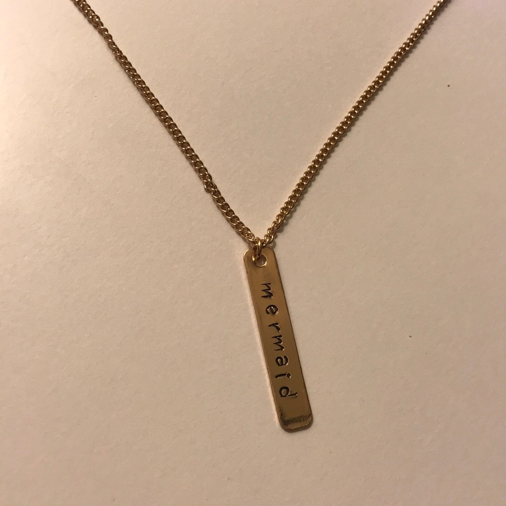 Mermaid pendant on a 24” chain